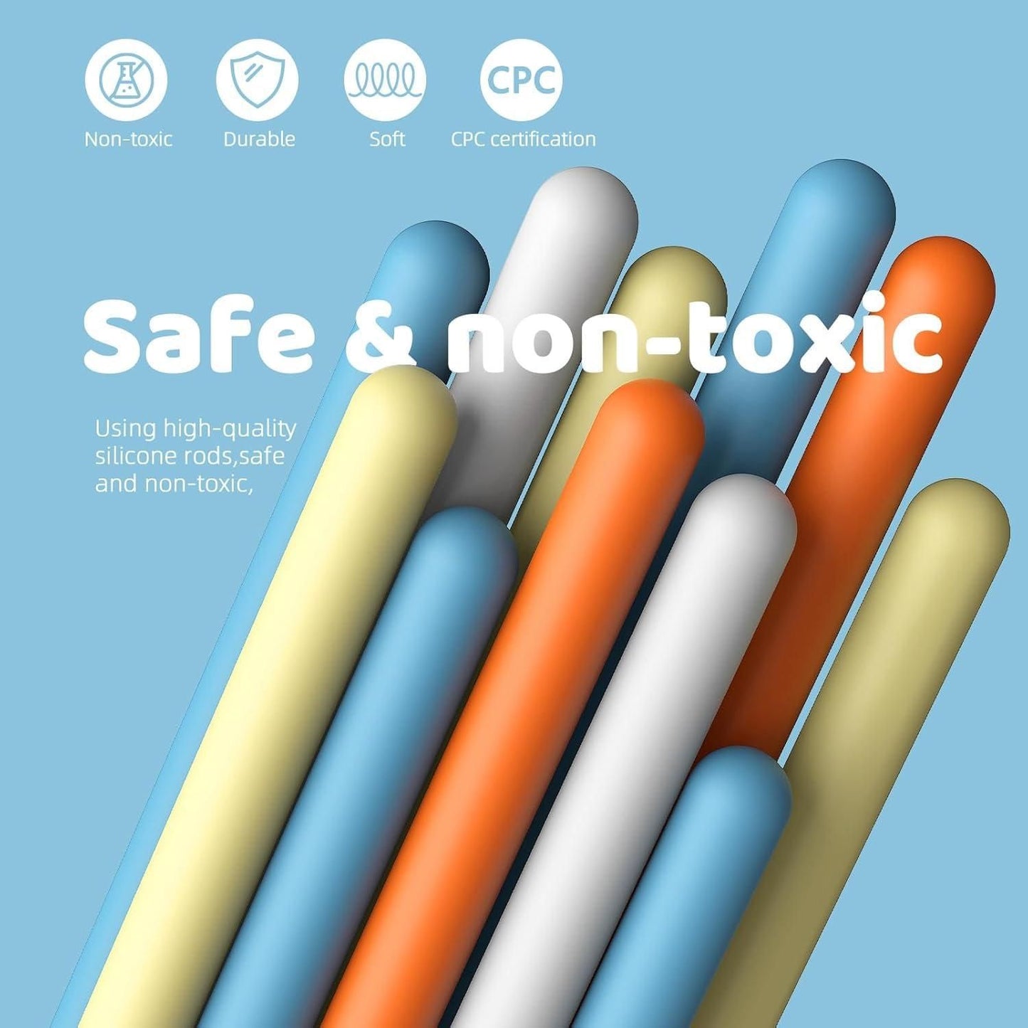 Sensor Activity Board Double-Sided Silicone Montessori Toys